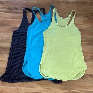 Lululemon striped tank bundle